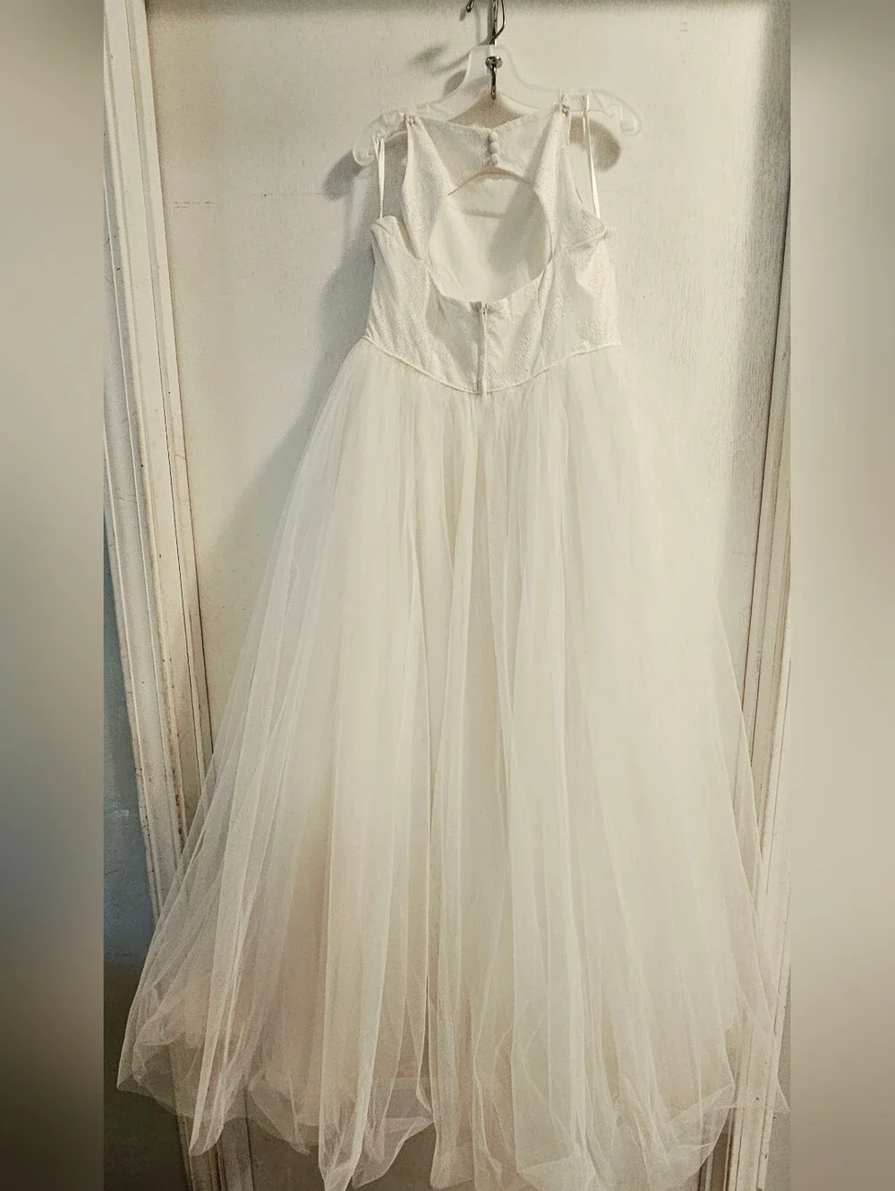 Girls Size 14 Gown, David's Bridal Style #WG1470 Flower Girl, First Communion